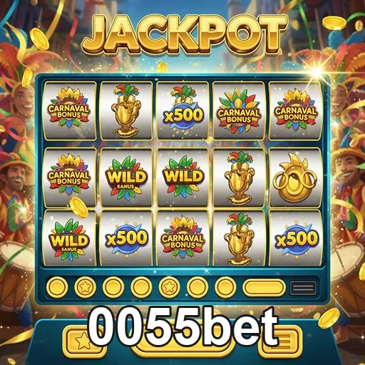 Homem usando celular com tela de caça-níqueis e jackpot slots